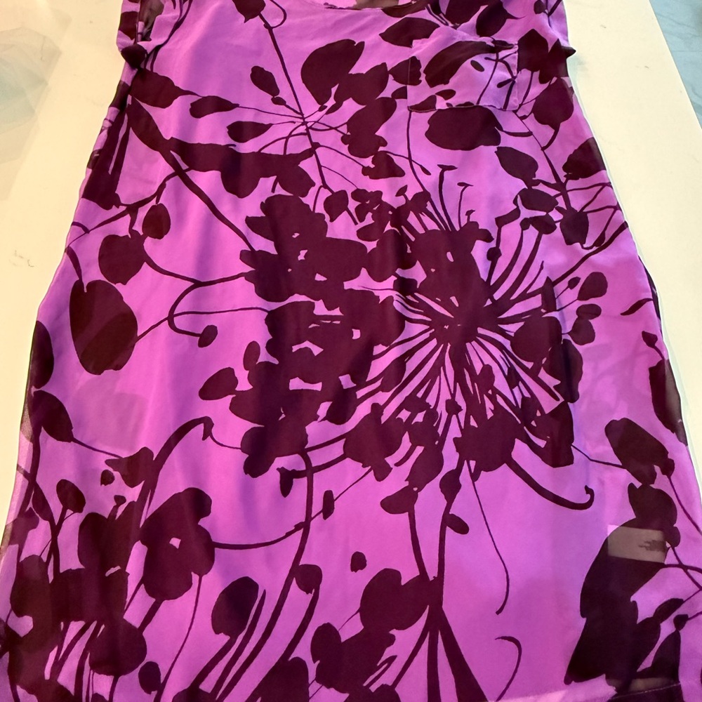 Old Navy Purple Floral Dress